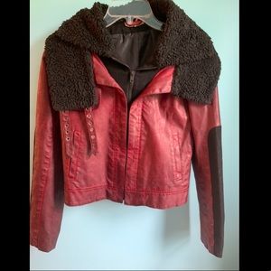 Princess Vera Wang leather jacket